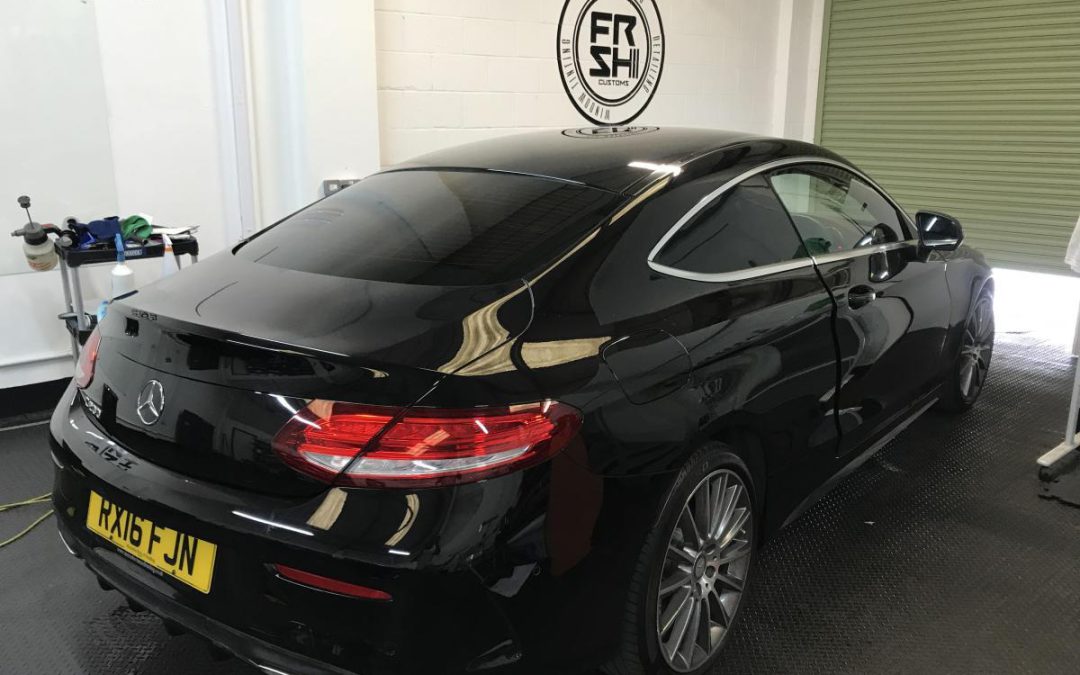 Mercedes C Class Coupe Tint