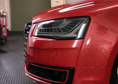 Diamond Red Audi A8