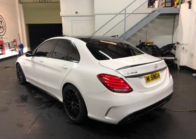 Mercedes C63 Gloss Black Detail & Tints