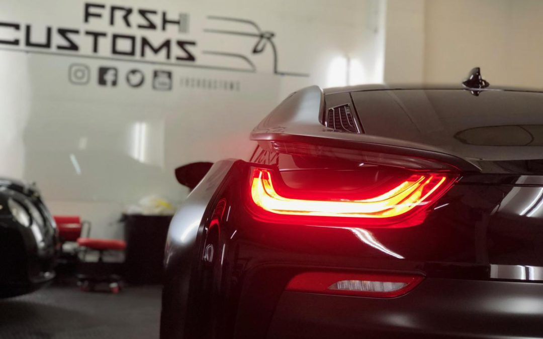 Before and after – A BMW i8