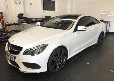 Mercedes E Class Coupe Gloss White