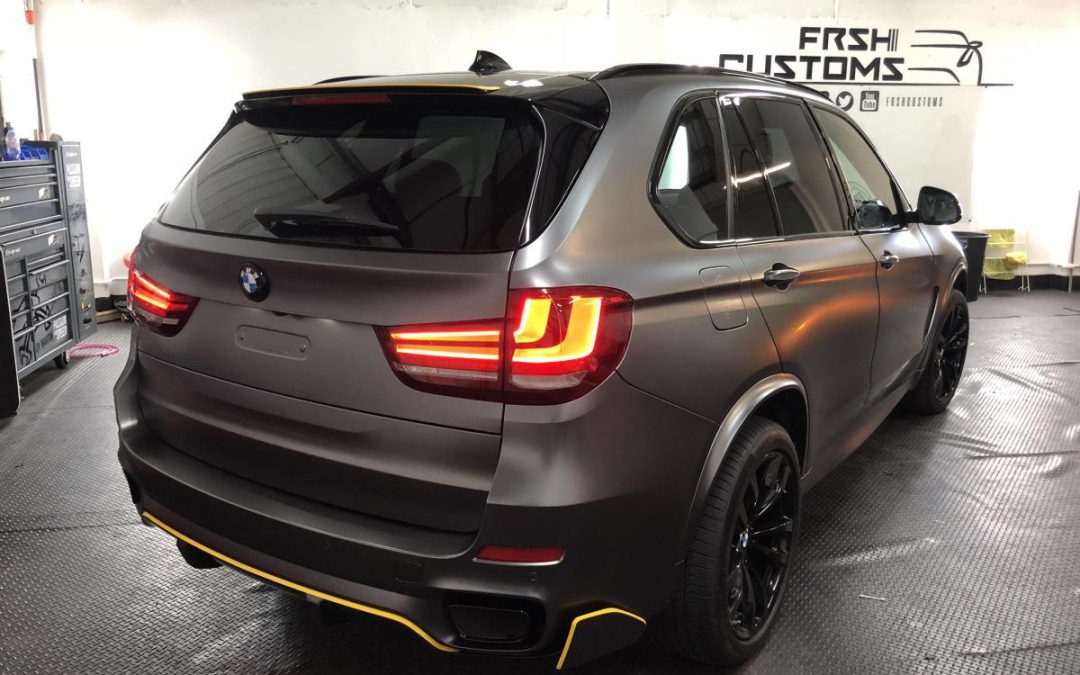 BMW X5 Satin Dark Grey
