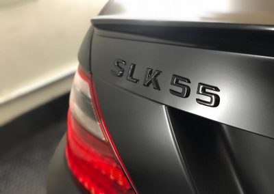 Mercedes SLK55 Satin Black
