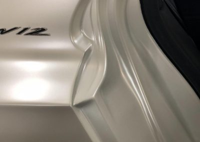 Bentley Flying Spur wrapped in Avery Satin Pearl White - Image 05