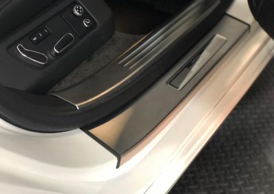 Bentley Flying Spur wrapped in Avery Satin Pearl White - Image 06