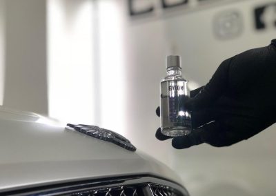 Bentley Flying Spur wrapped in Avery Satin Pearl White - Image 10