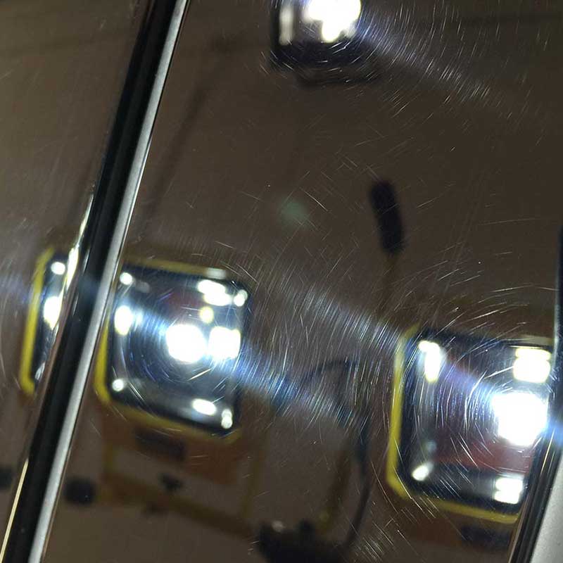 Paint correction detail at our Kent studio