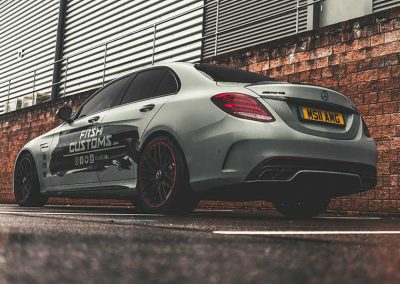 Sign writing cut lettering decals