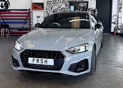 Audi A5 Wrapped in Oracle Tele Grey