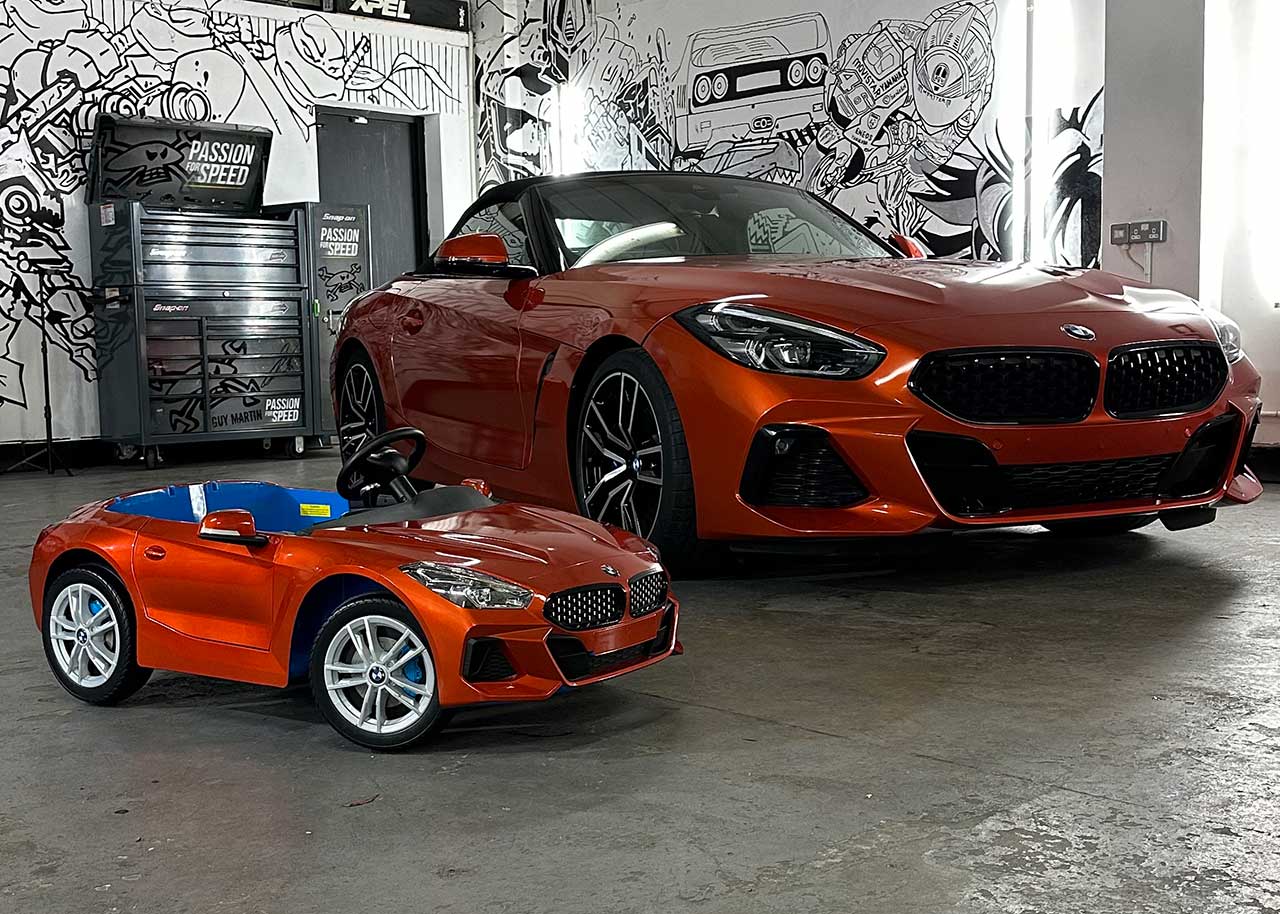 BMW Z4 – 3M Gloss Orange Metallic Wrap